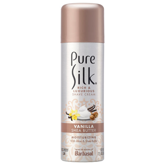 Pure Silk Vanilla Shea Butter Spa Therapy Shave Cream