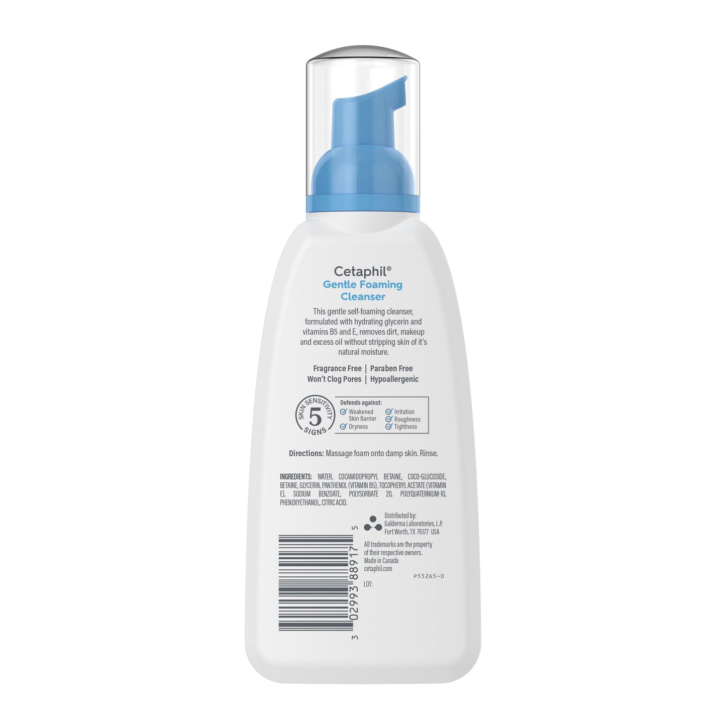 Cetaphil Gentle Foaming Facial Cleanser