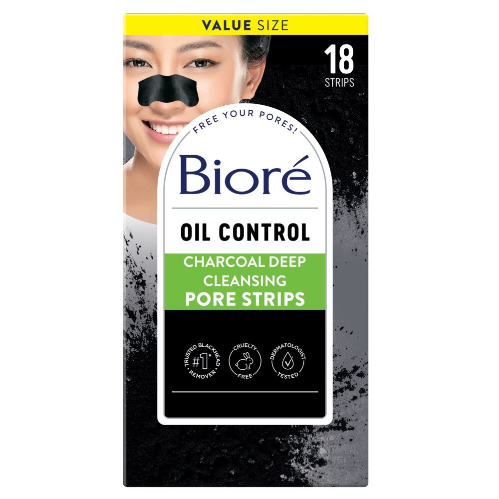 Bioré Oil Control Charcoal Deep Cleansing Pore Strips