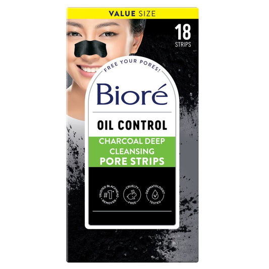 Bioré Oil Control Charcoal Deep Cleansing Pore Strips