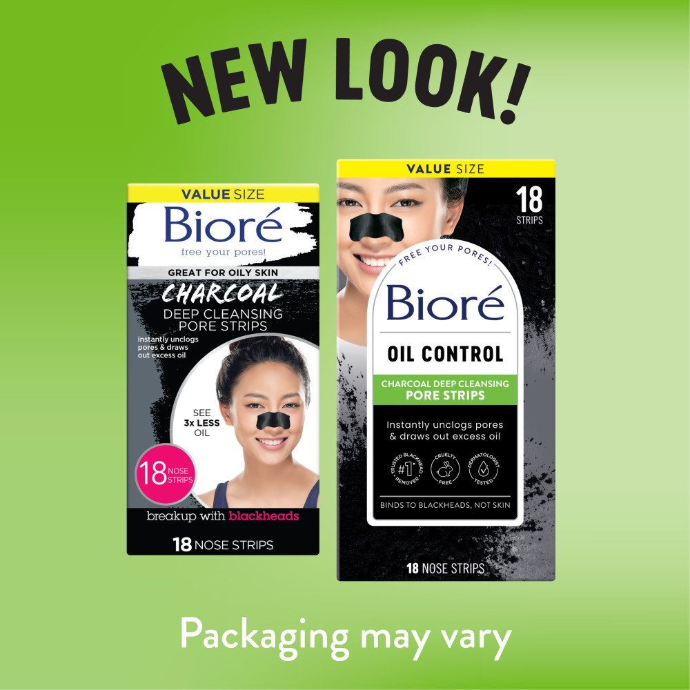 Bioré Oil Control Charcoal Deep Cleansing Pore Strips