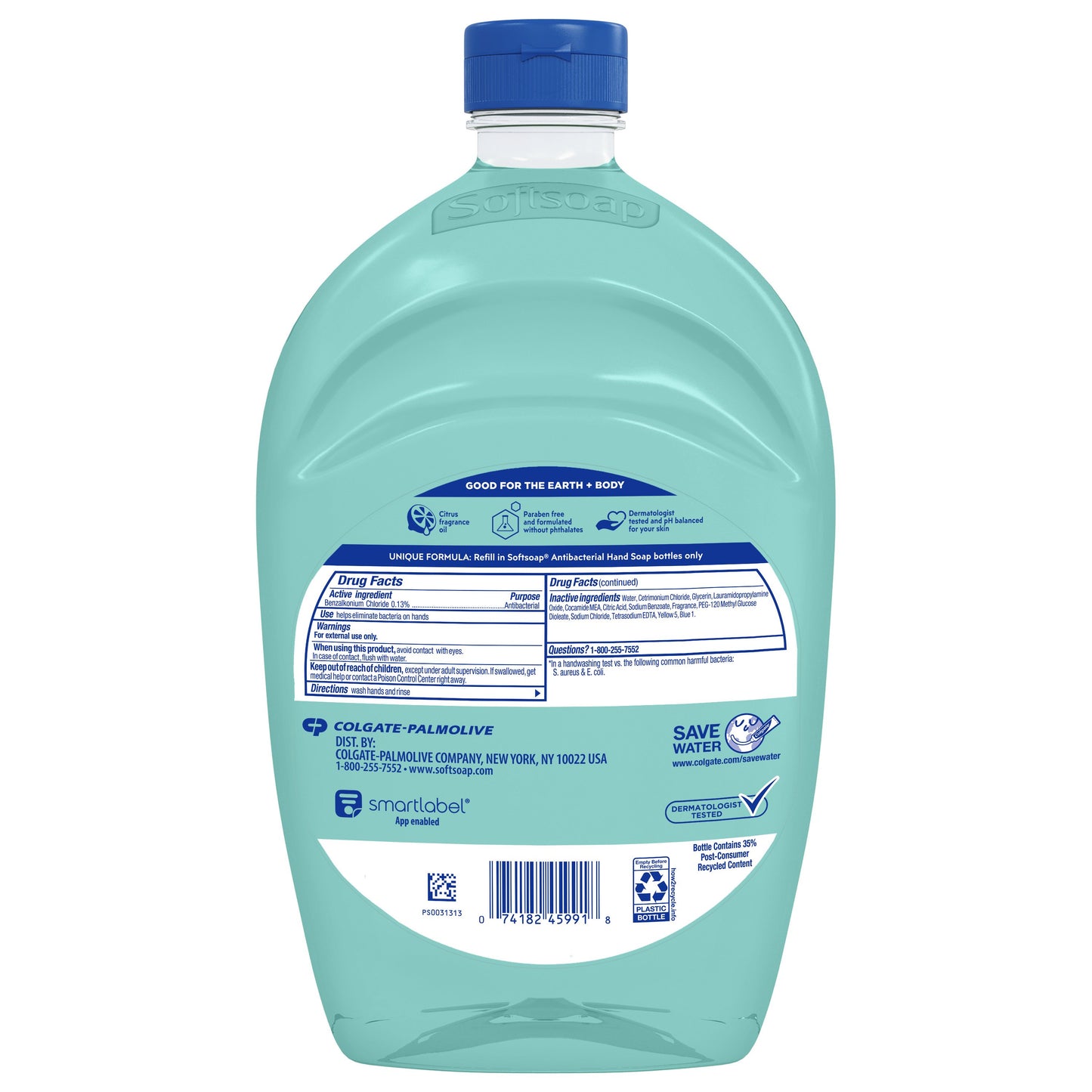 Softsoap Antibacterial Hand Soap Refill -  Fresh Citrus
