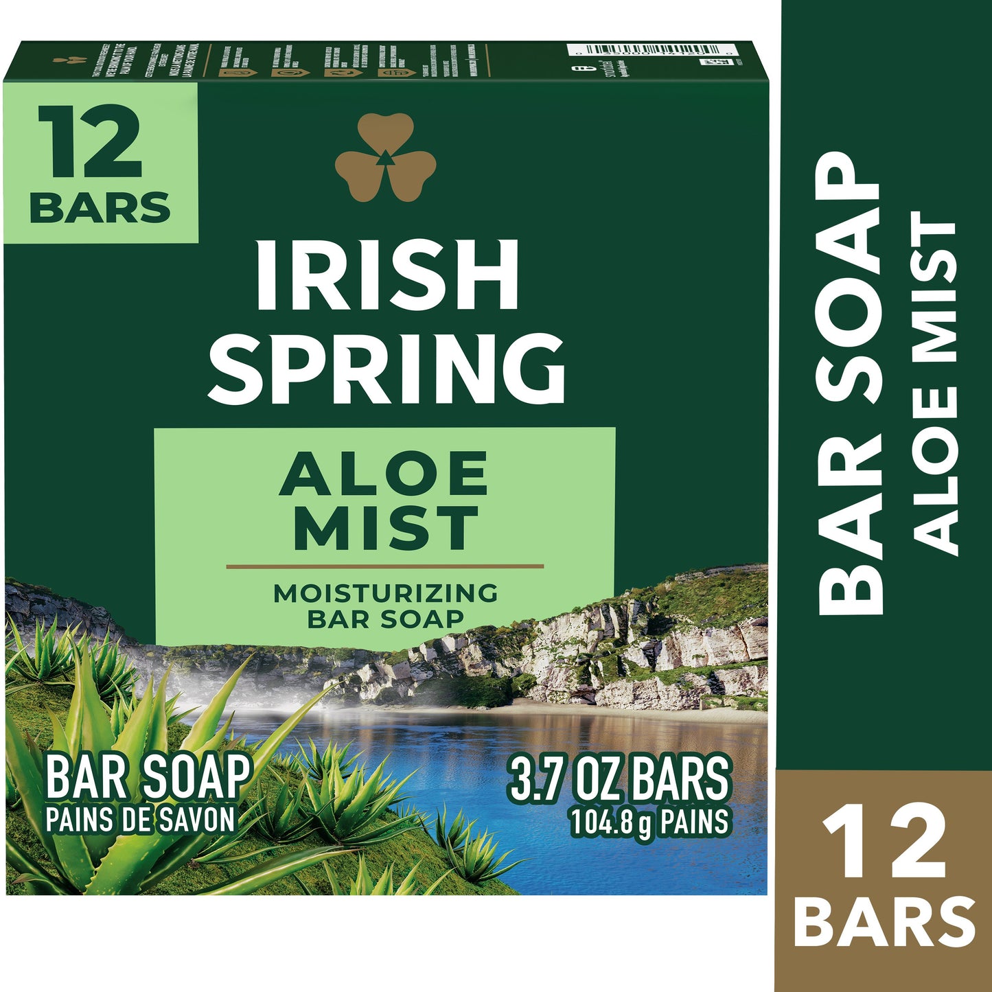 Irish Spring Deodorant Bar Soap - Aloe Mist