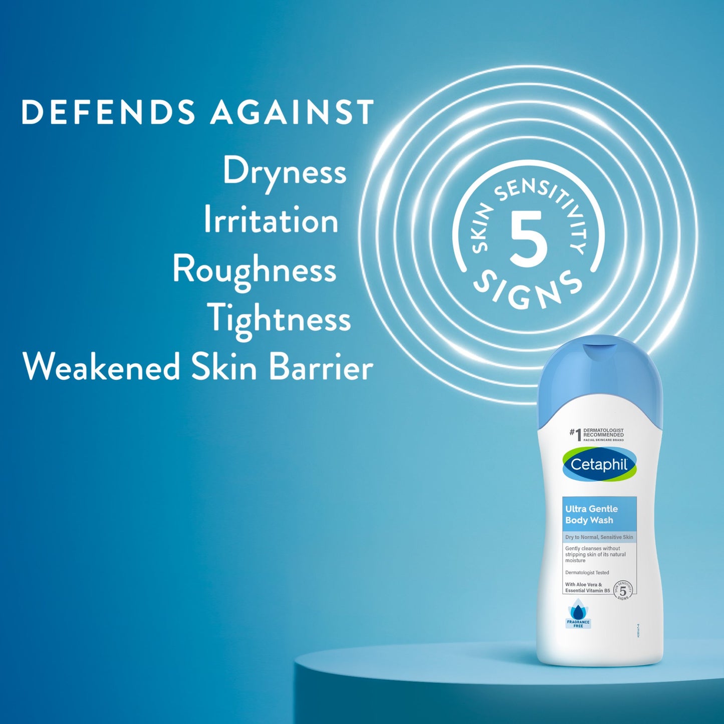 Cetaphil Ultra Gentle Body Wash - Fragrance Free