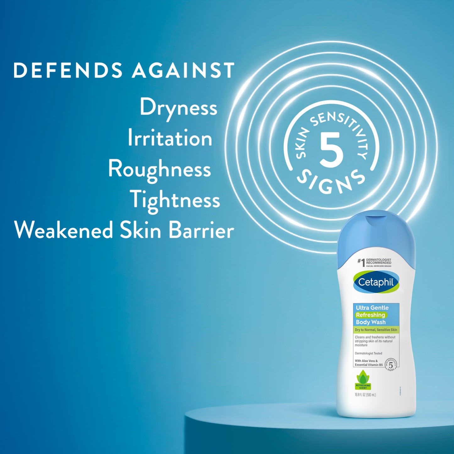 Cetaphil Ultra Gentle Refreshing Body Wash