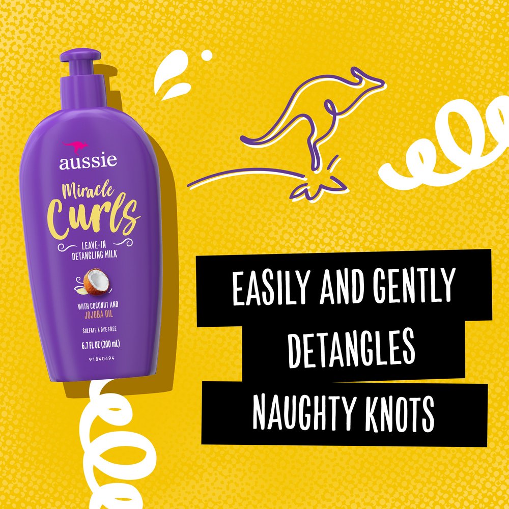 Aussie Miracle Curls Detangling Milk