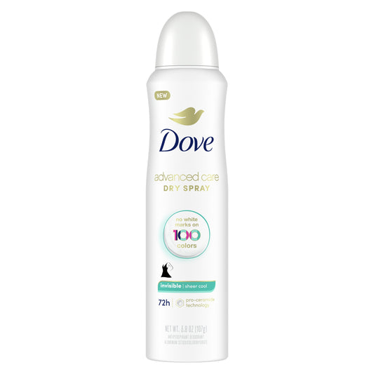 Dove Advanced Care Invisible Dry Spray Antiperspirant Deodorant Sheer Cool