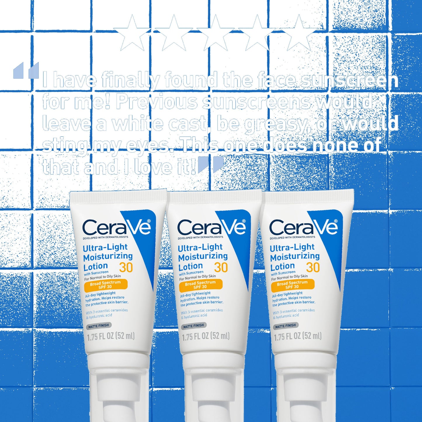 CeraVe Ultra Light Moisturizing Lotion - SPF30
