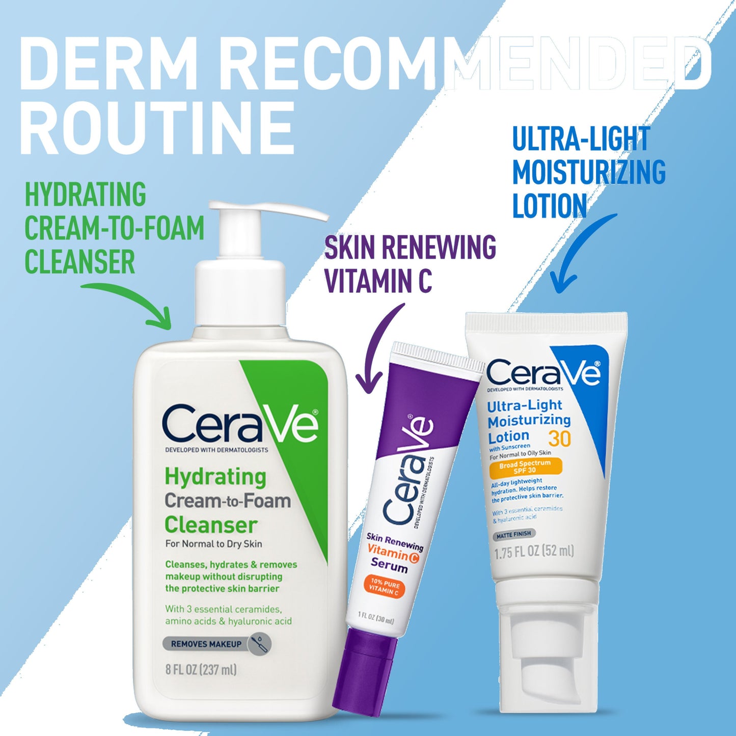 CeraVe Ultra Light Moisturizing Lotion - SPF30