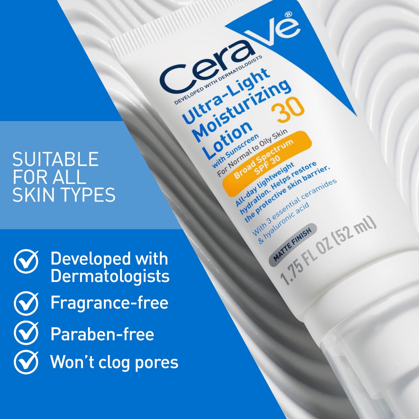 CeraVe Ultra Light Moisturizing Lotion - SPF30