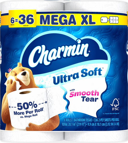 Charmin Ultra Soft 2-ply Toilet Paper