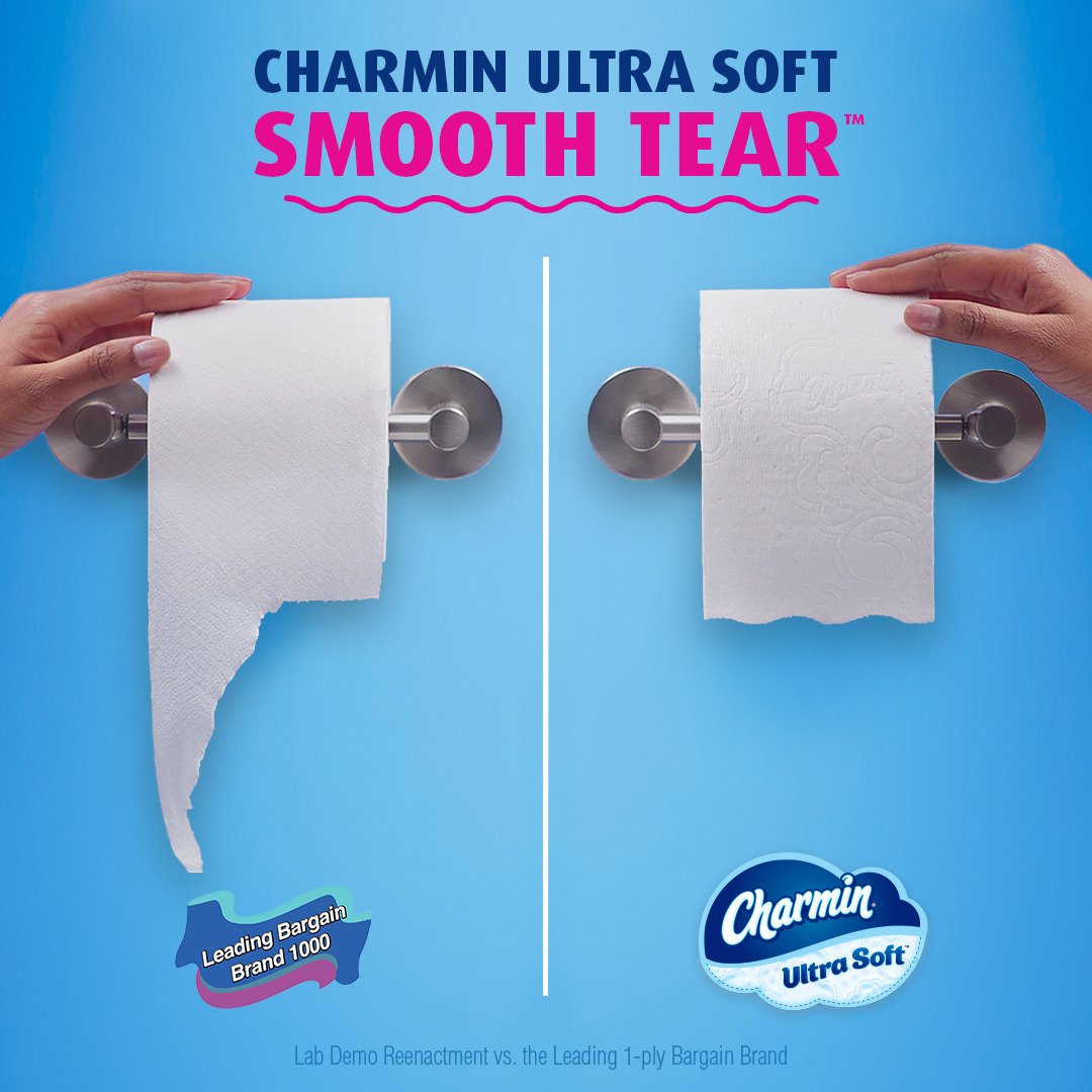 Charmin Ultra Soft 2-ply Toilet Paper