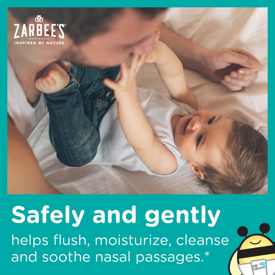 Zarbee's Soothing Saline Nasal Mist with Aloe