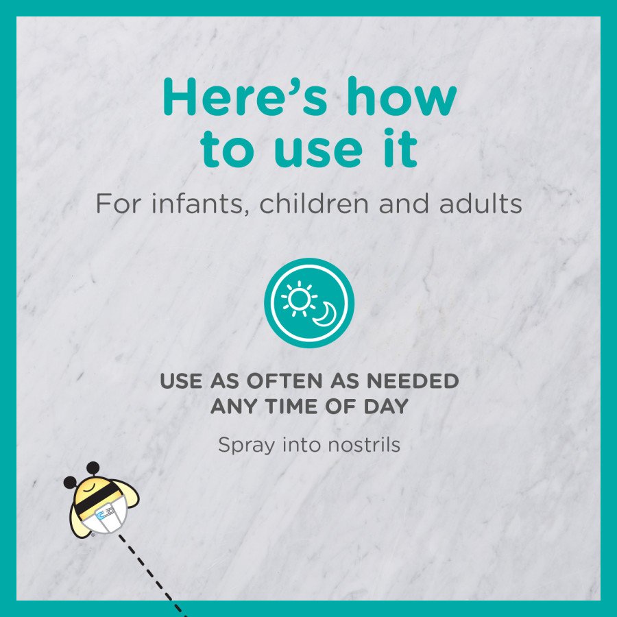 Zarbee's Soothing Saline Nasal Mist with Aloe