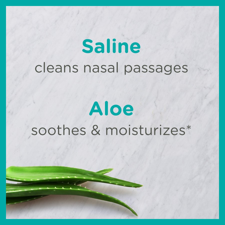 Zarbee's Soothing Saline Nasal Mist with Aloe