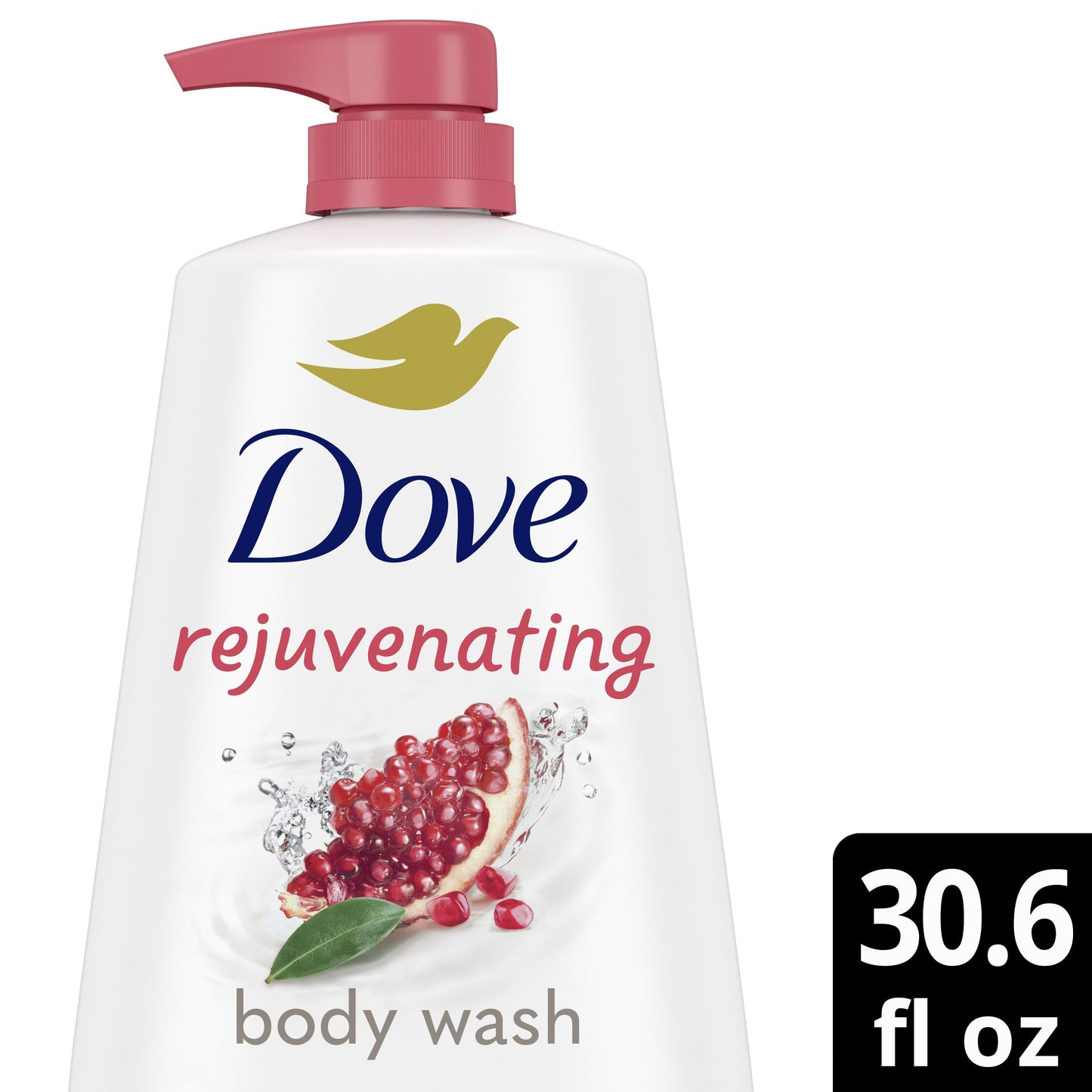Dove Rejuvenating Body Wash with Pump - Pomegranate & Hibiscus
