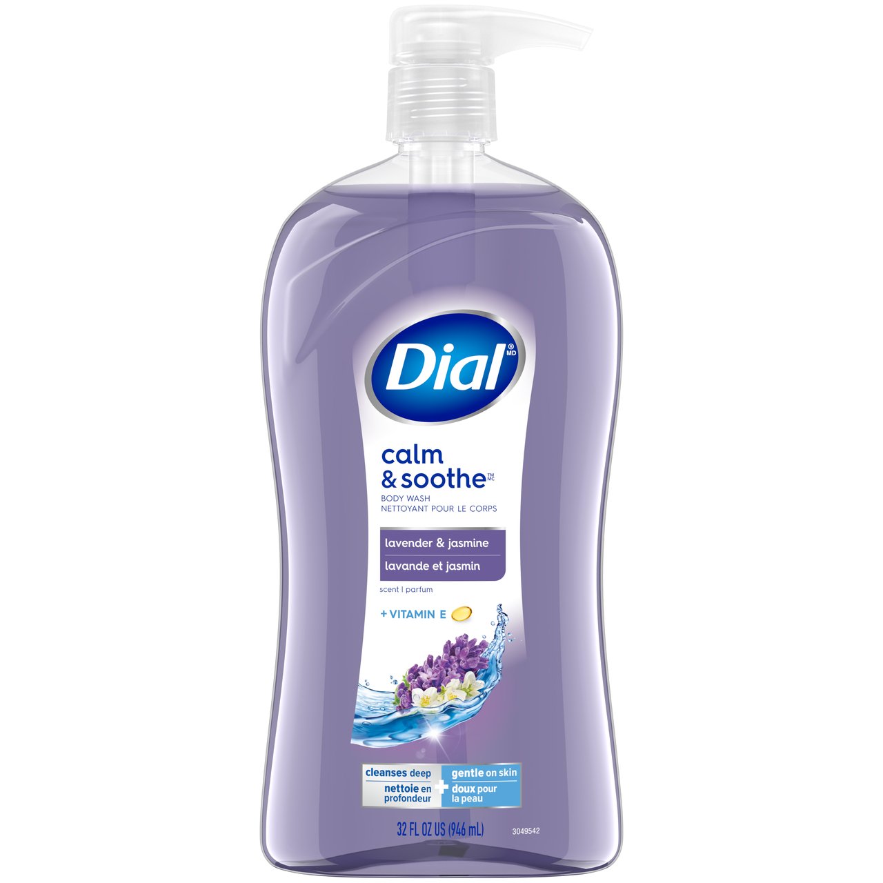 Dial Calm & Soothe Body Wash - Lavender & Jasmine