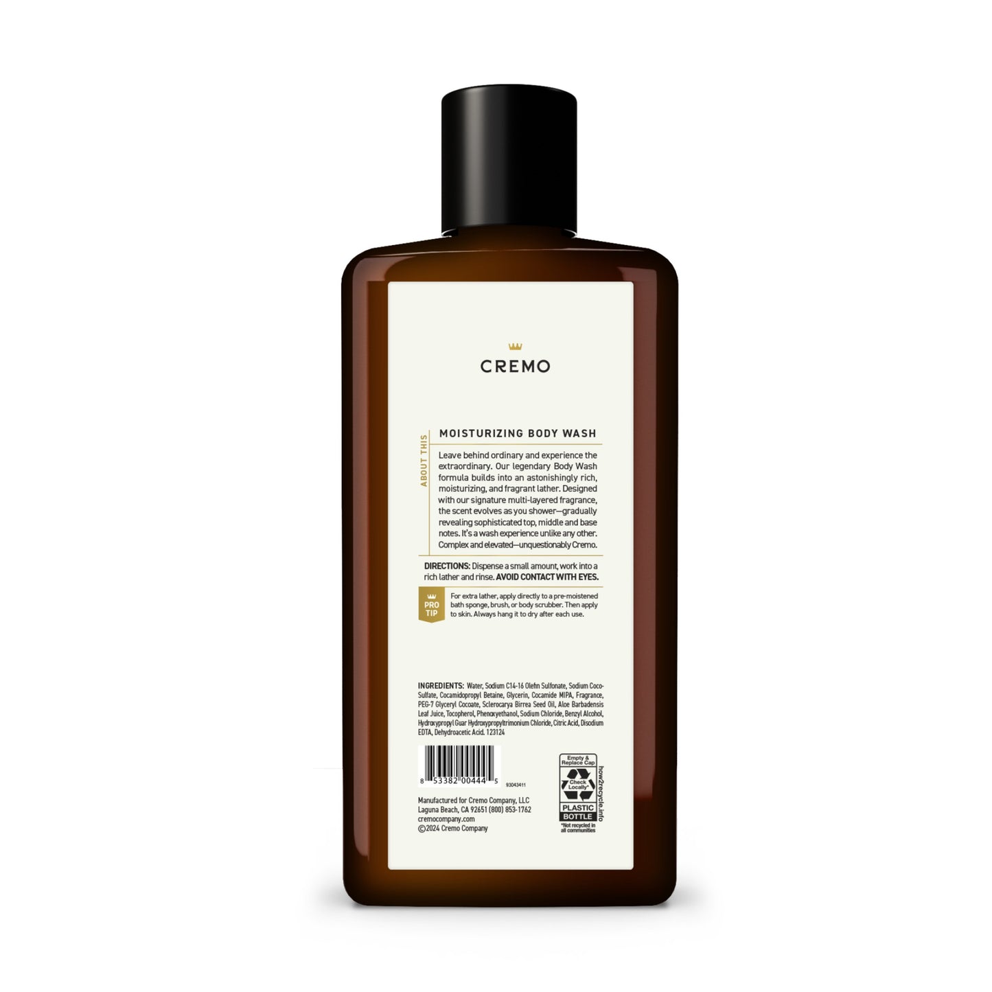 Cremo Body Wash - Sage & Citrus
