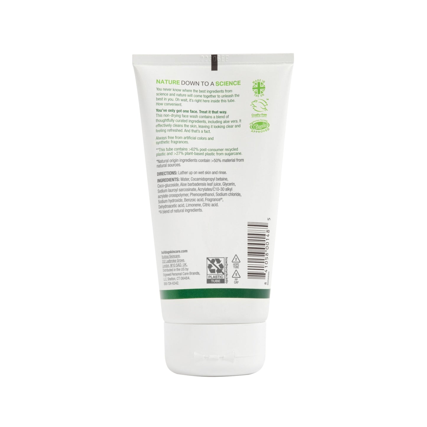 Bulldog Skincare for Men Face Wash - Original