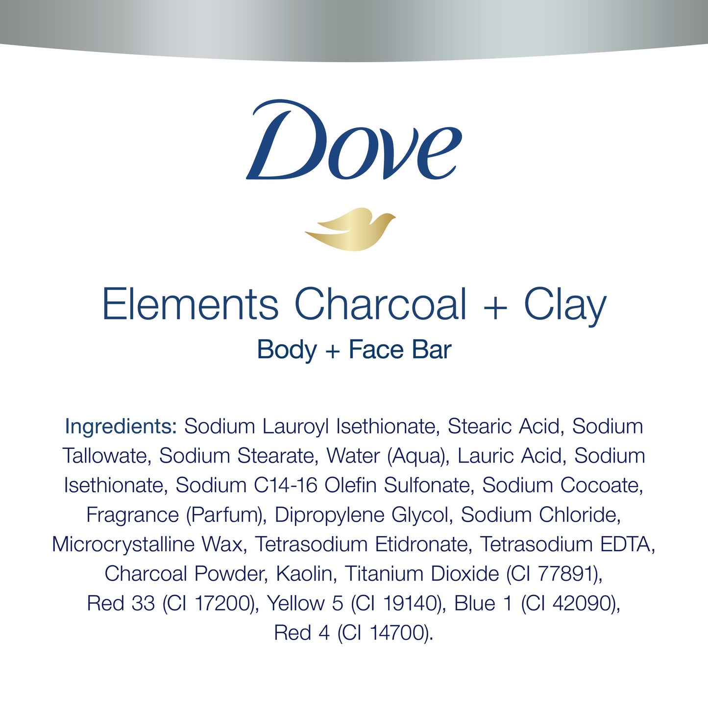 Dove Men+Care Care Body and Face Bar - Charcoal + Clay
