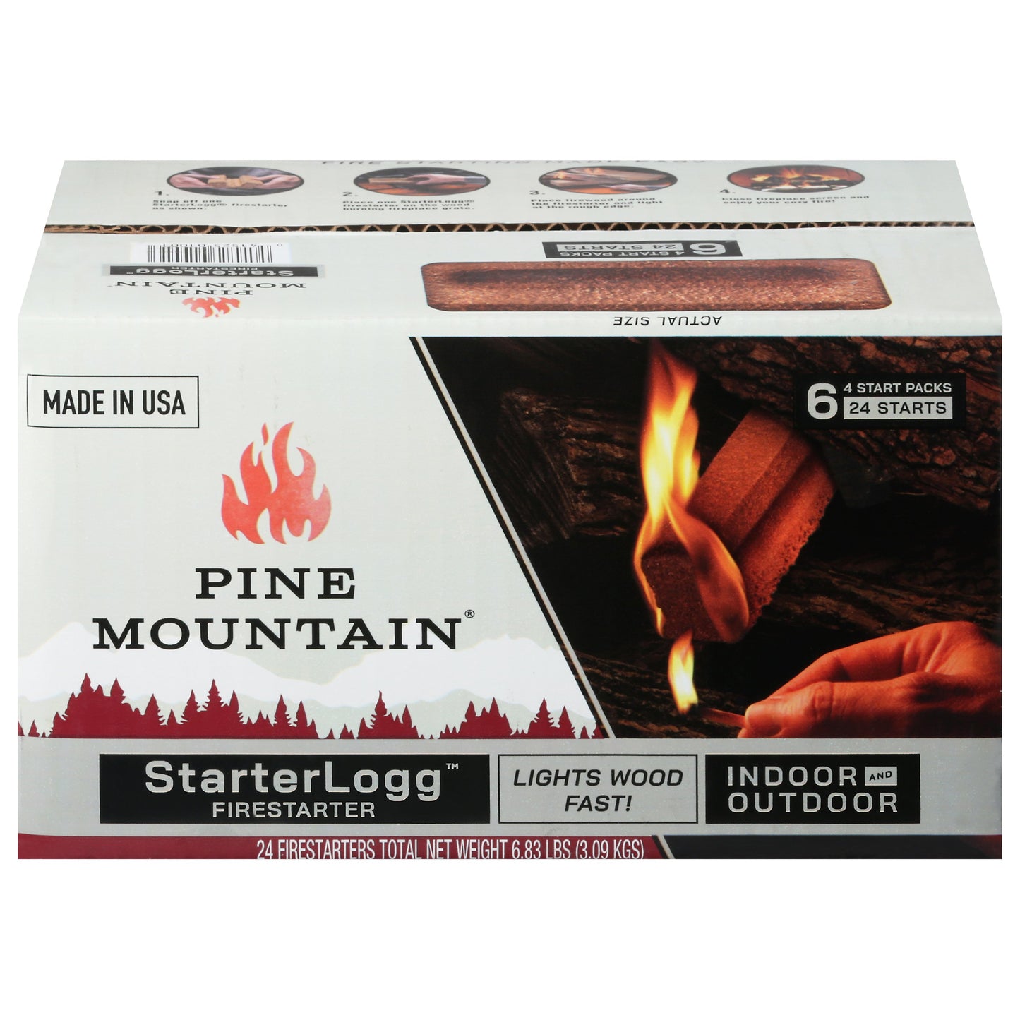 Pine Mountain StarterLogg Firestarter