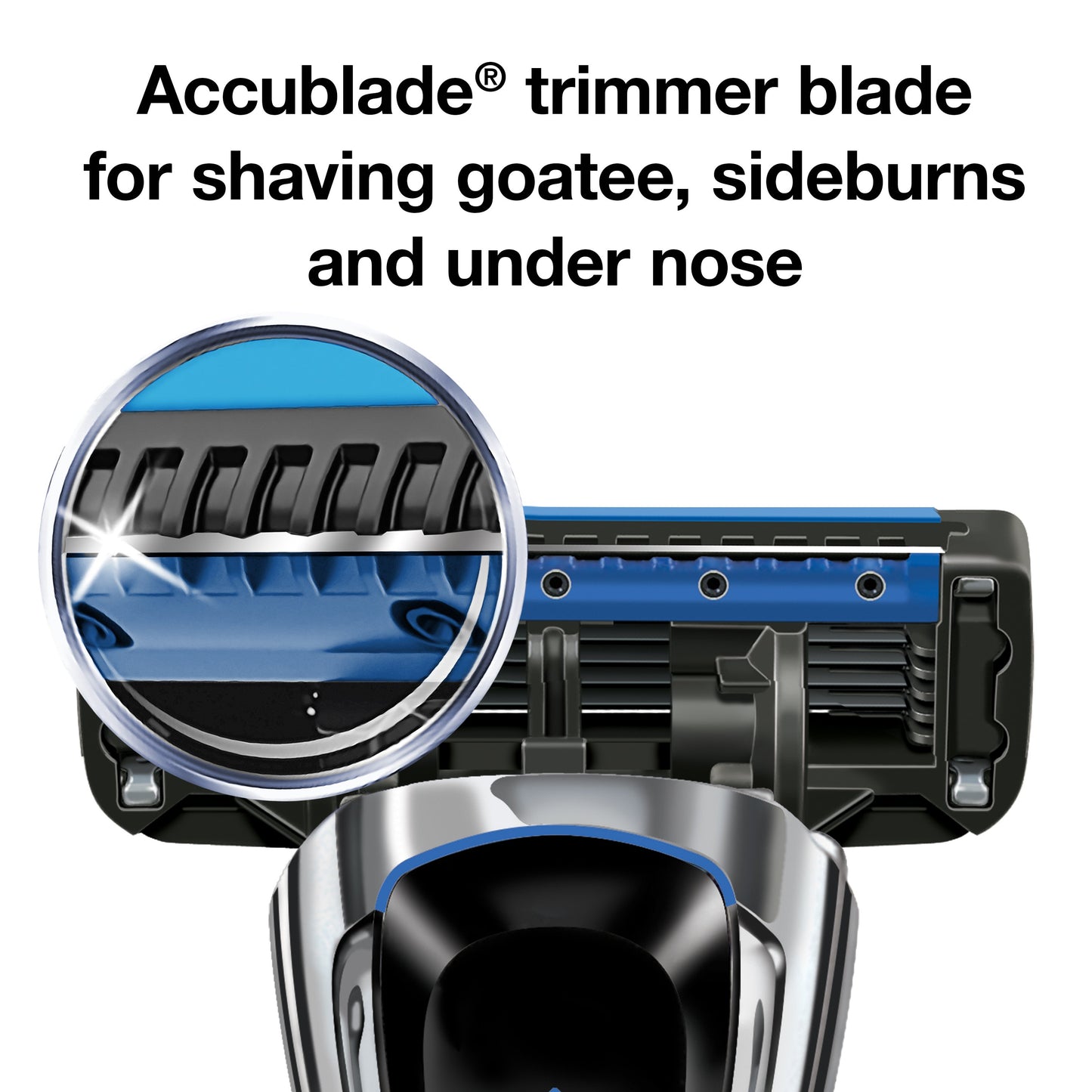 Hill Country Essentials Maxus 5 Men's Cartridges with Trimmer