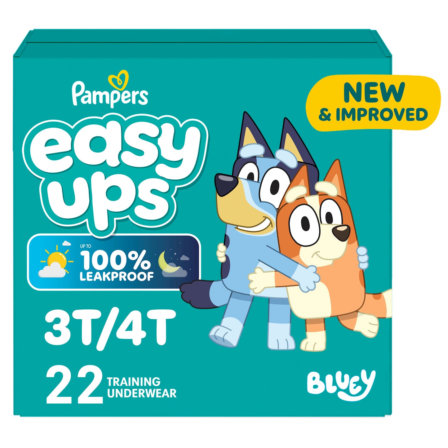 Pampers Easy Ups Bluey Training Underwear - Size 5 (3T-4T)