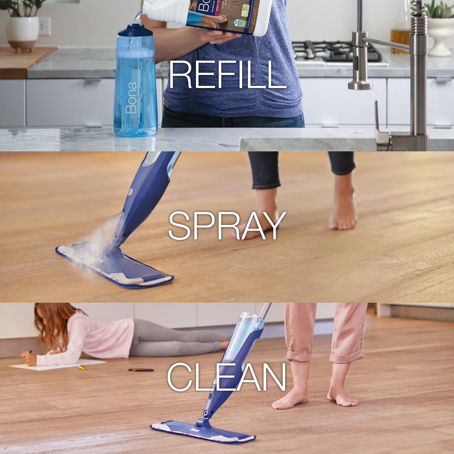 Bona Hardwood Floor Cleaner Refill