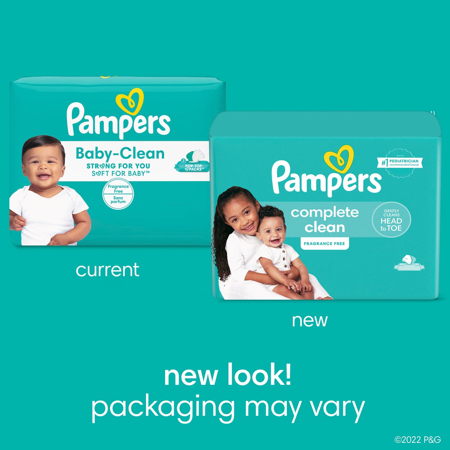 Pampers Baby Wipes - Fragrance Free