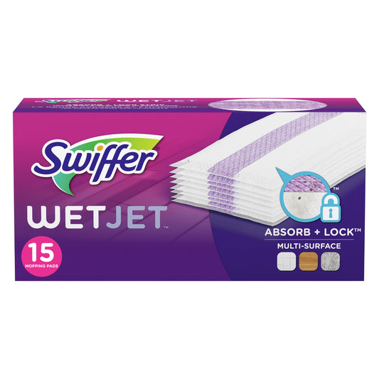 Swiffer WetJet Multi Surface Floor Cleaner Spray Mop Pad Refills