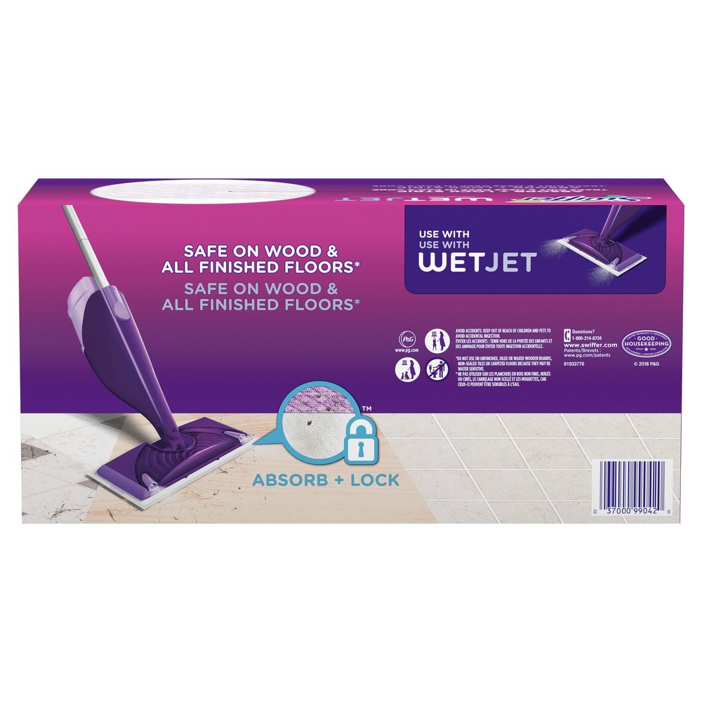Swiffer WetJet Multi Surface Floor Cleaner Spray Mop Pad Refills