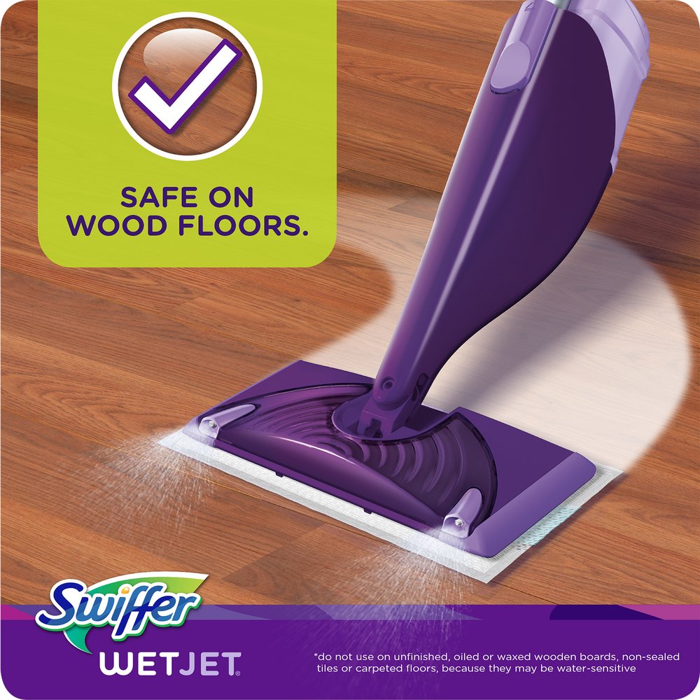 Swiffer WetJet Multi Surface Floor Cleaner Spray Mop Pad Refills