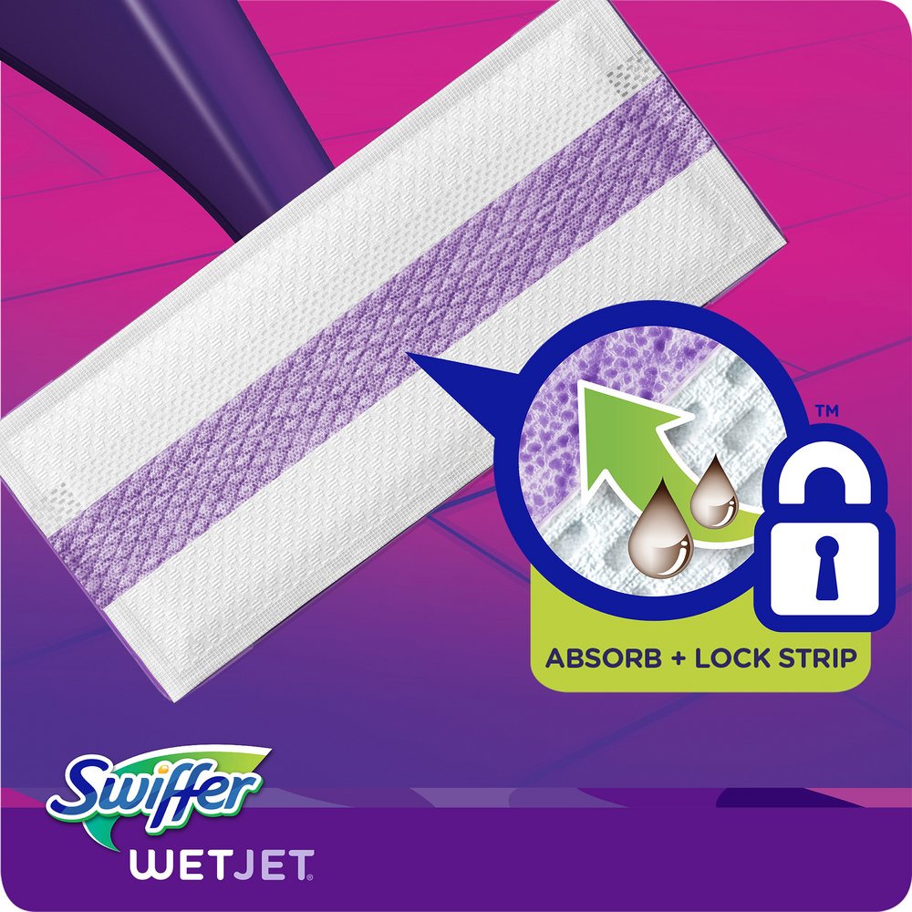 Swiffer WetJet Multi Surface Floor Cleaner Spray Mop Pad Refills