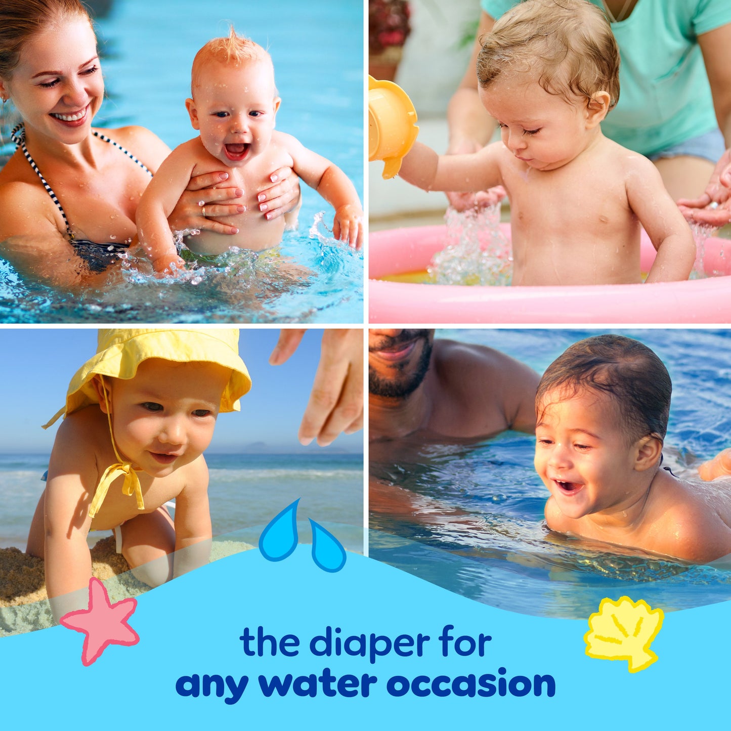 Pampers Splashers Swim Pants - Size 4