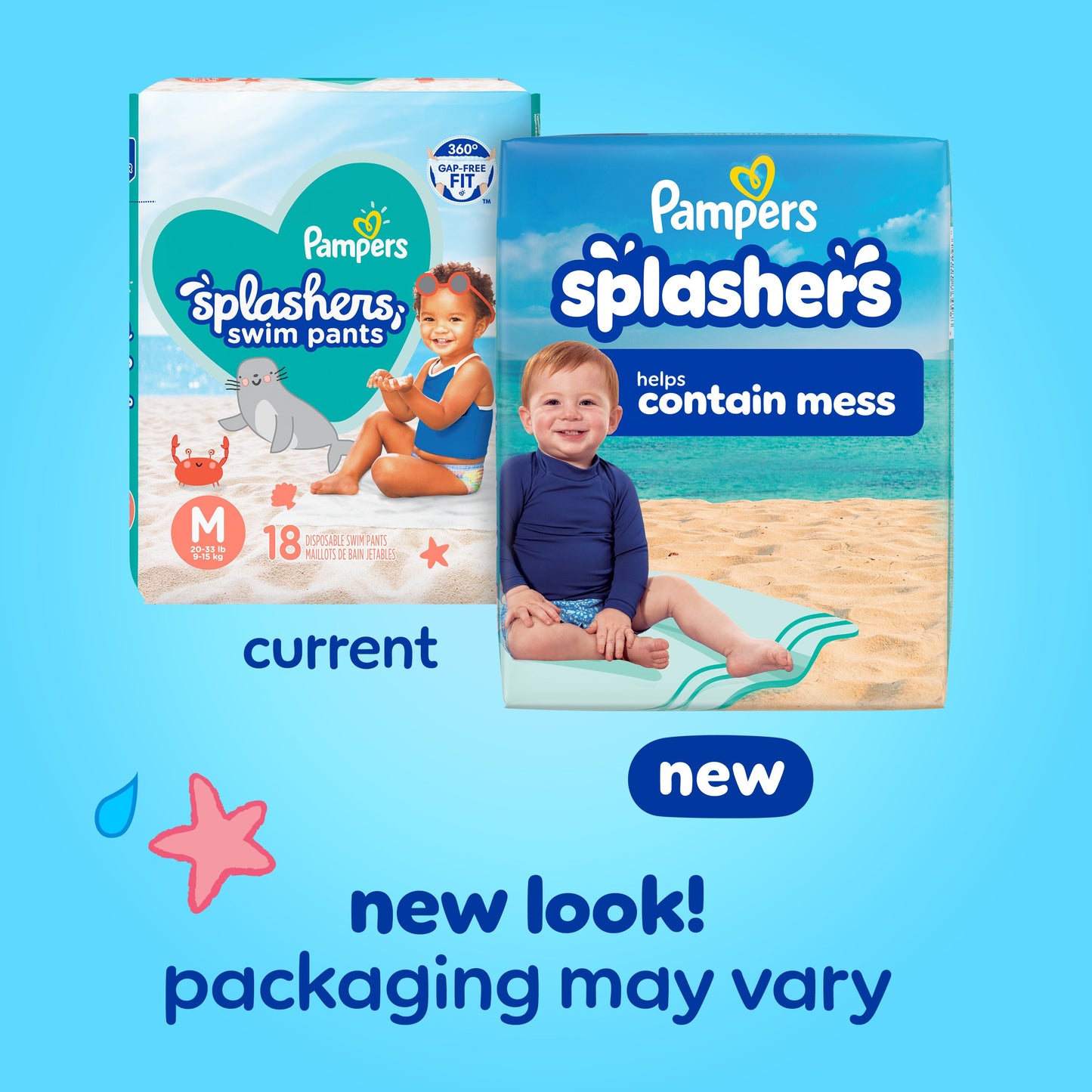 Pampers Splashers Swim Pants - Size 5+