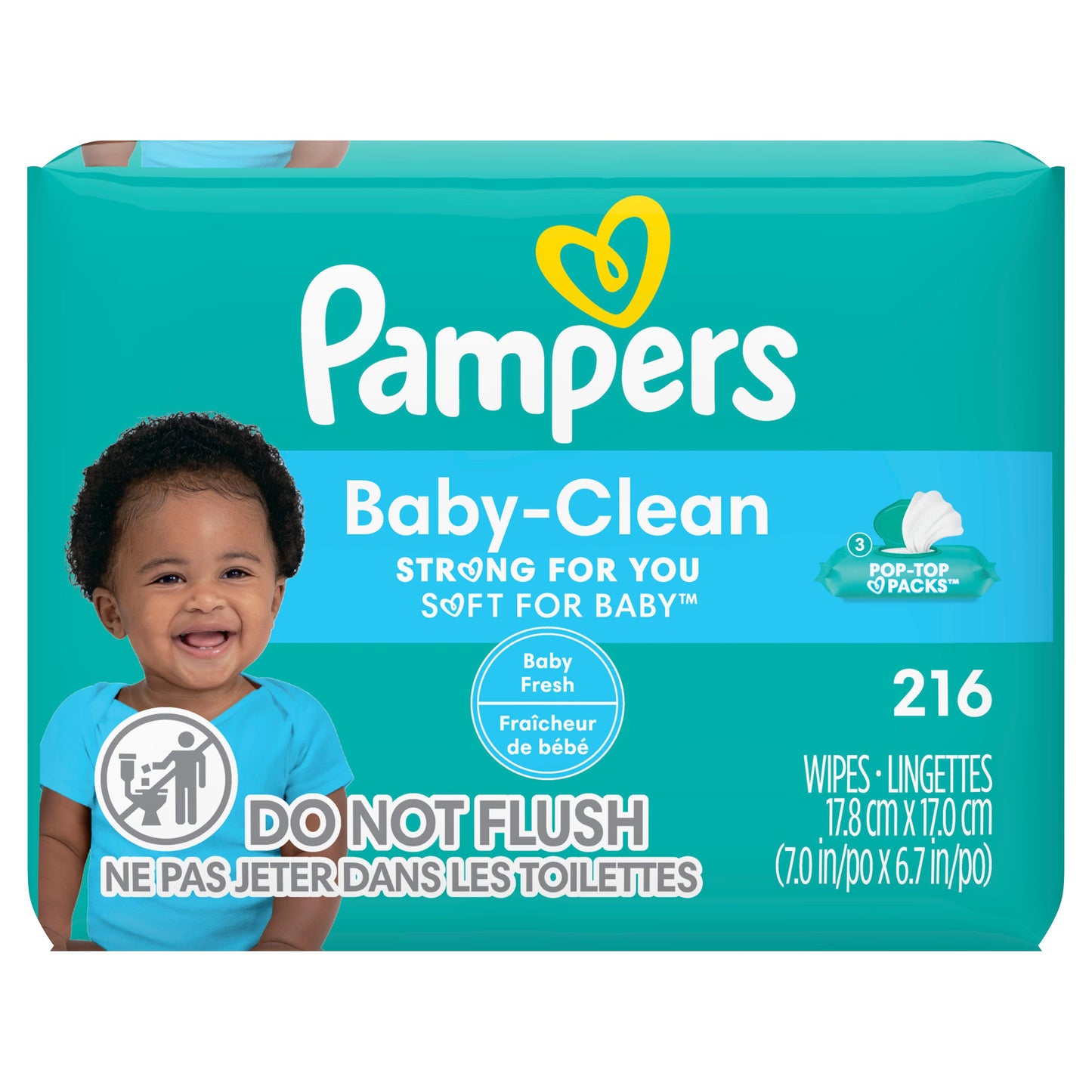 Pampers Complete Clean Baby Wipes - Fresh Scent, 3 pk