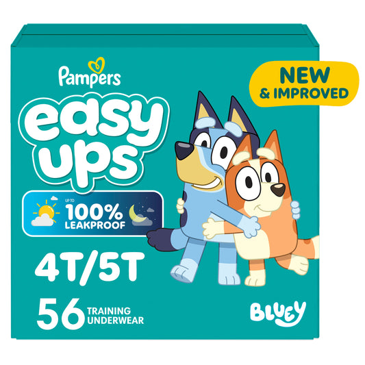 Pampers Easy Ups Bluey Training Underwear - Size 6 (4T-5T)