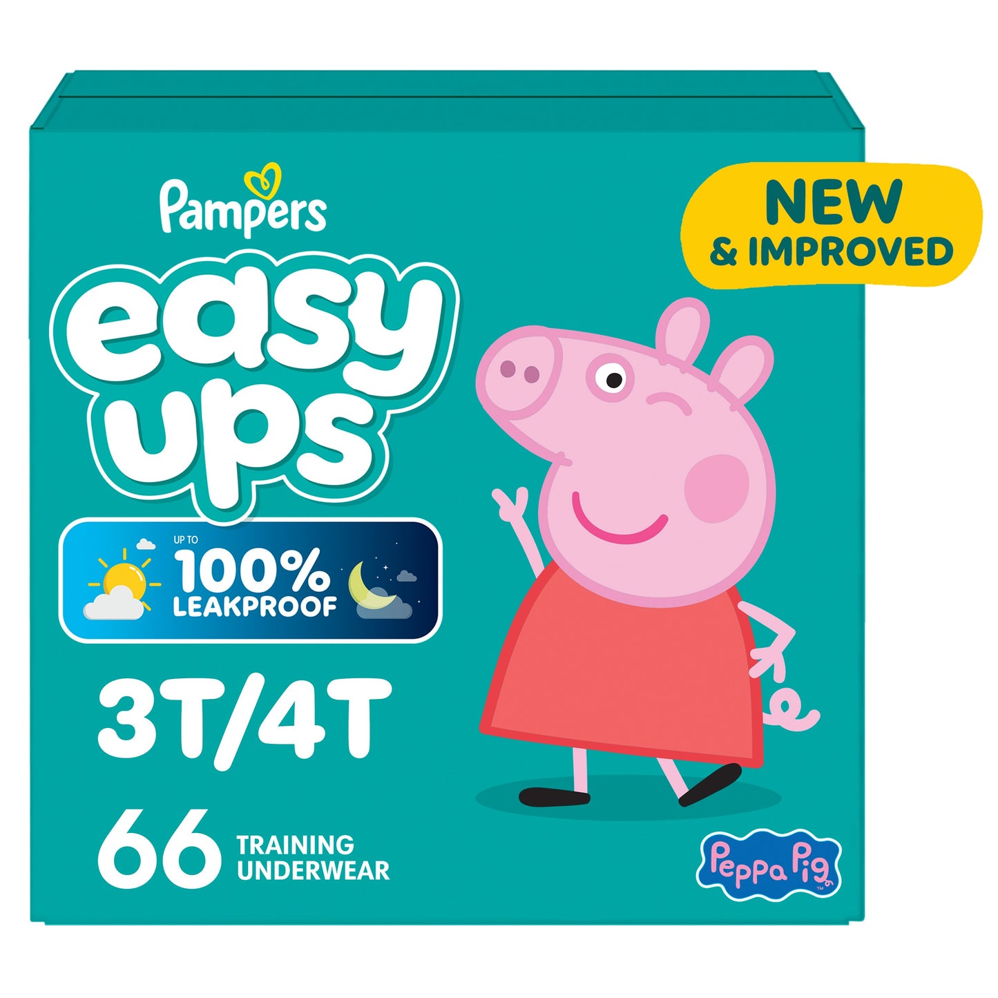 Pampers Easy Ups Peppa Pig Training Underwear - Size 5 (3T-4T)