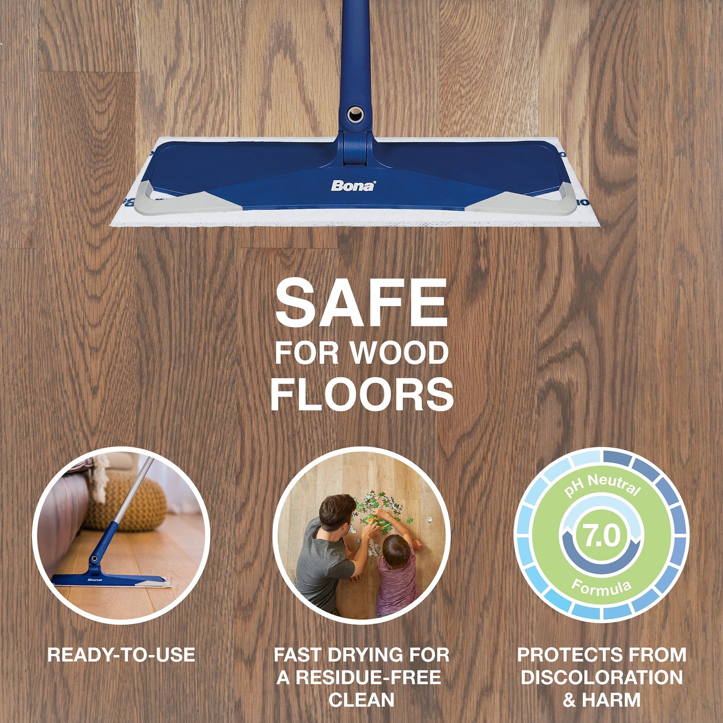 Bona Express Hardwood Floor Wet Cleaning Pads