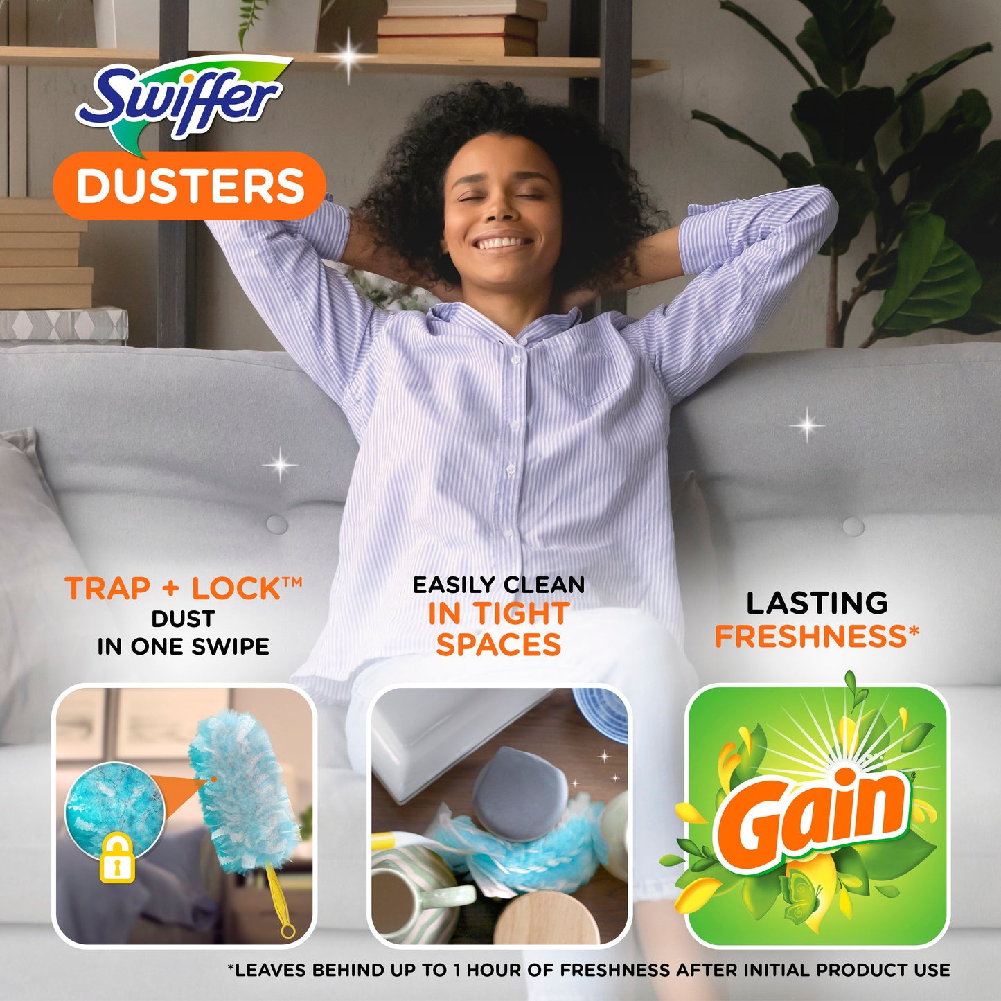 Swiffer Duster Gain Original Scent Multi-Surface Refills