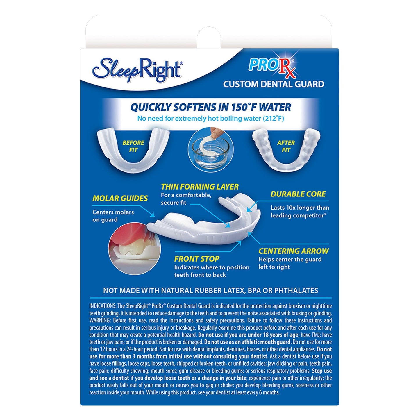 SleepRight ProRx Custom-Fit Dental Guard