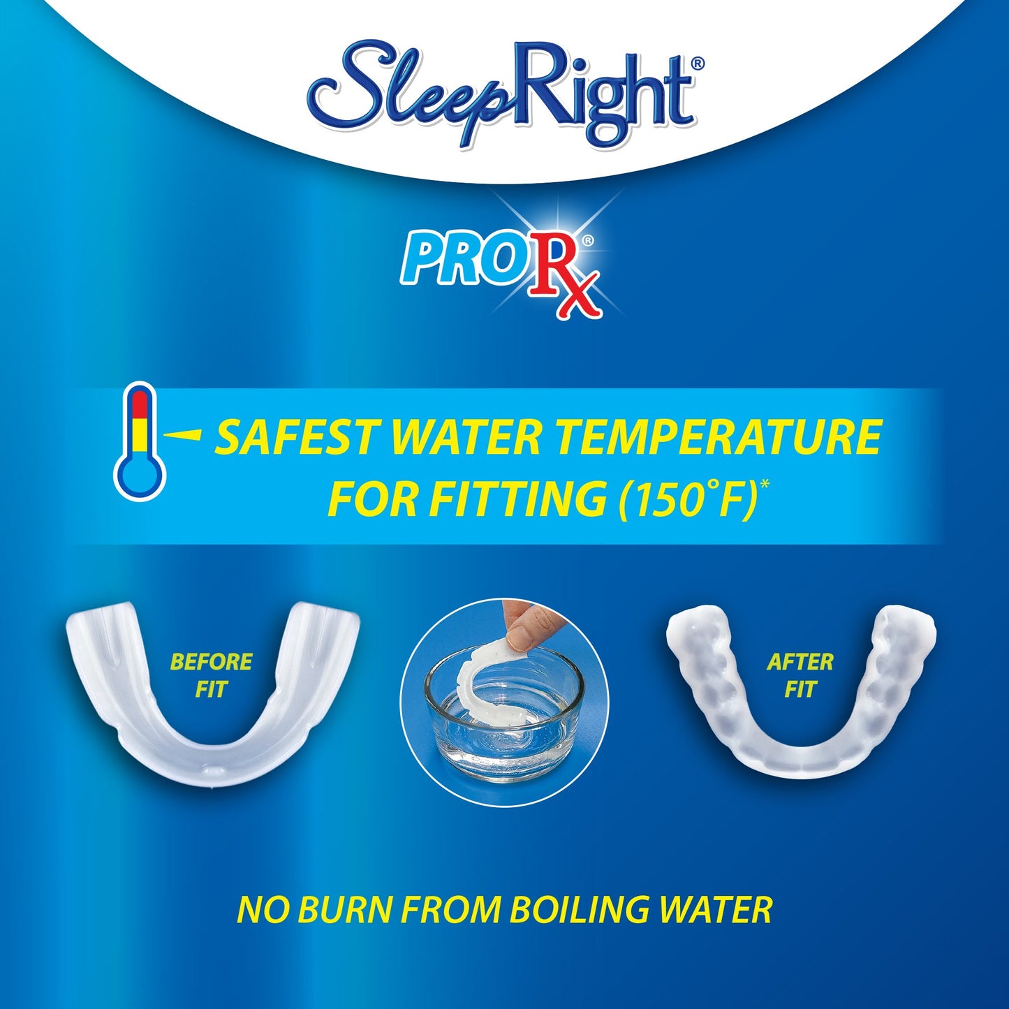 SleepRight ProRx Custom-Fit Dental Guard