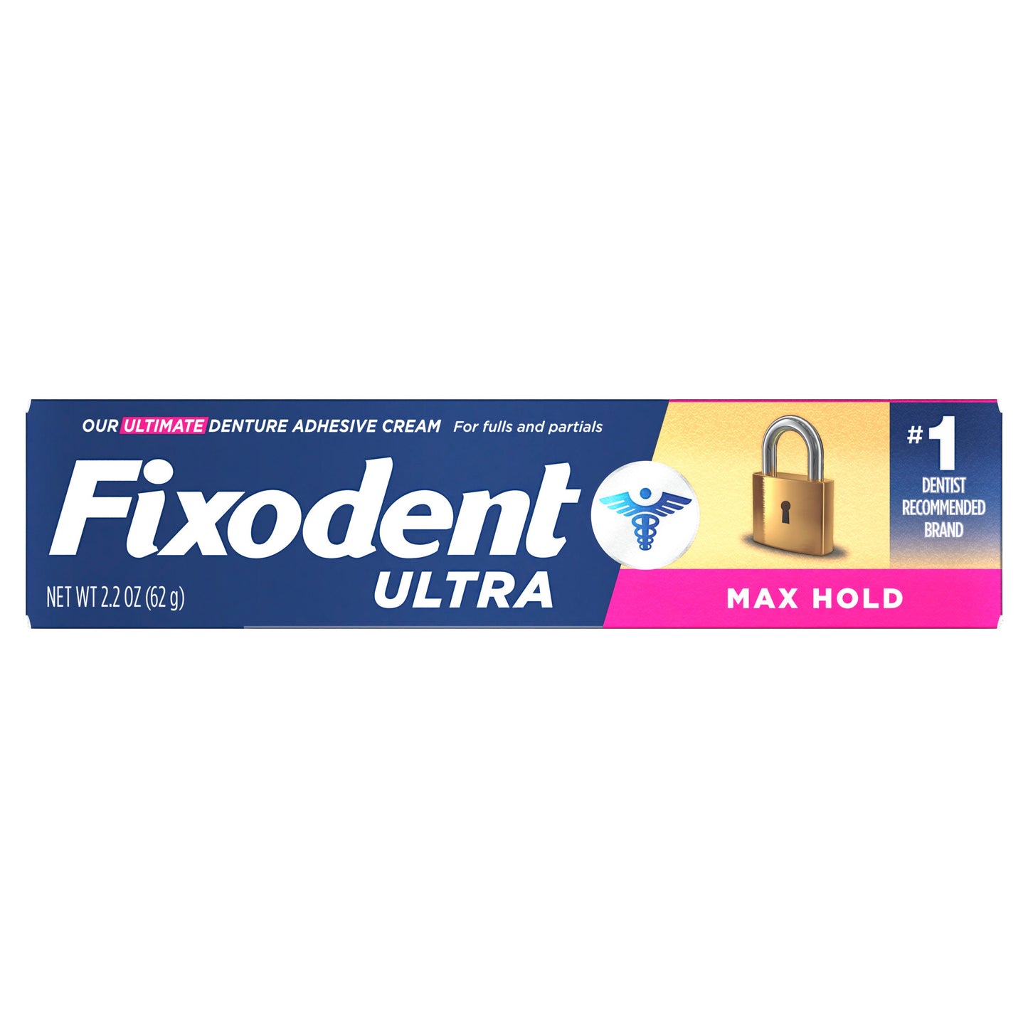 Fixodent Ultra Max Hold Denture Adhesive Cream
