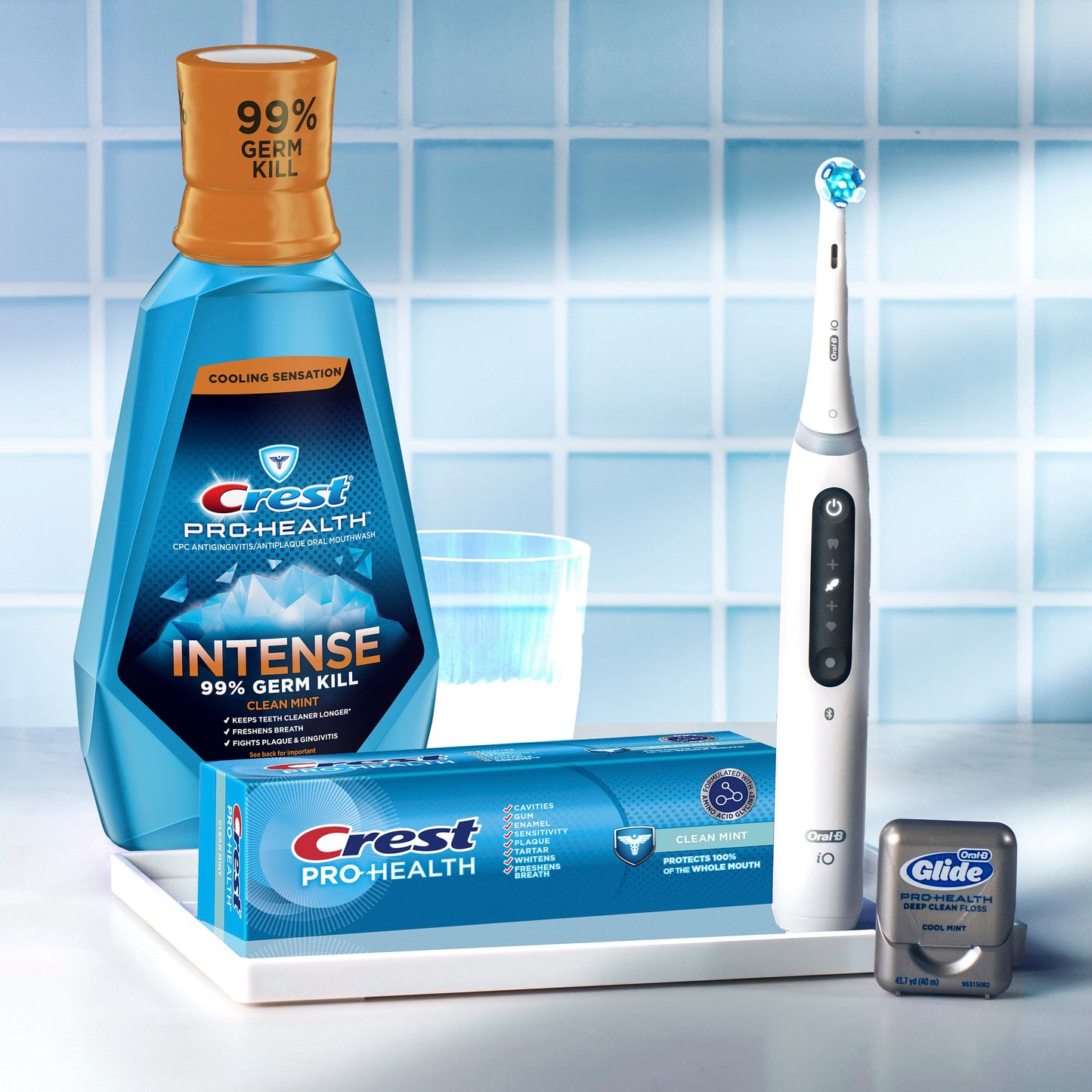Crest Pro-Health Intense Mouthwash - Clean Mint