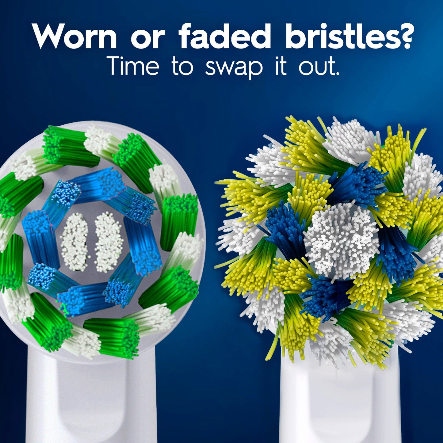 Oral-B Cross Action Replacement Electric Toothbrush Heads