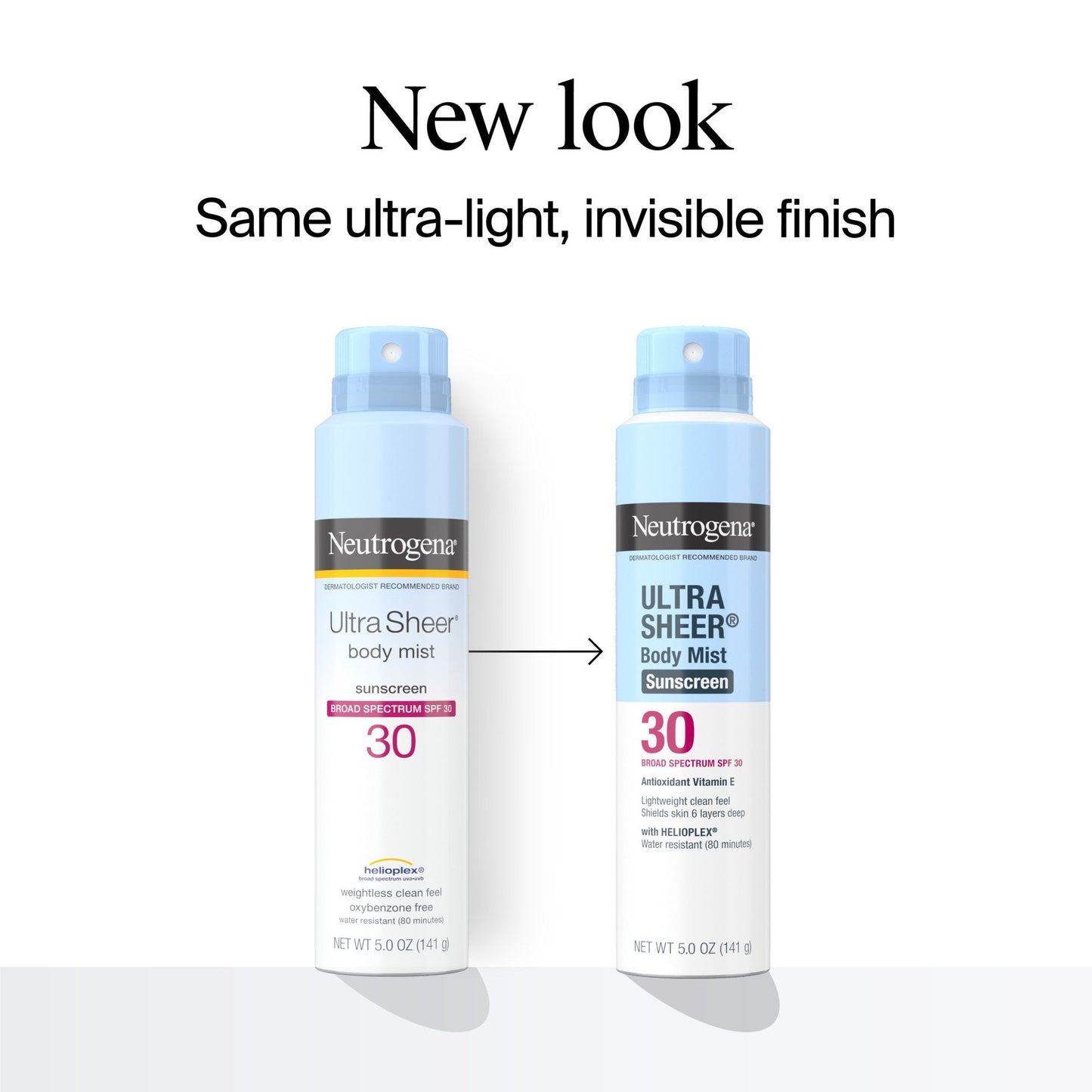 Neutrogena Ultra Sheer Body Mist Sunscreen Spray - SPF 30