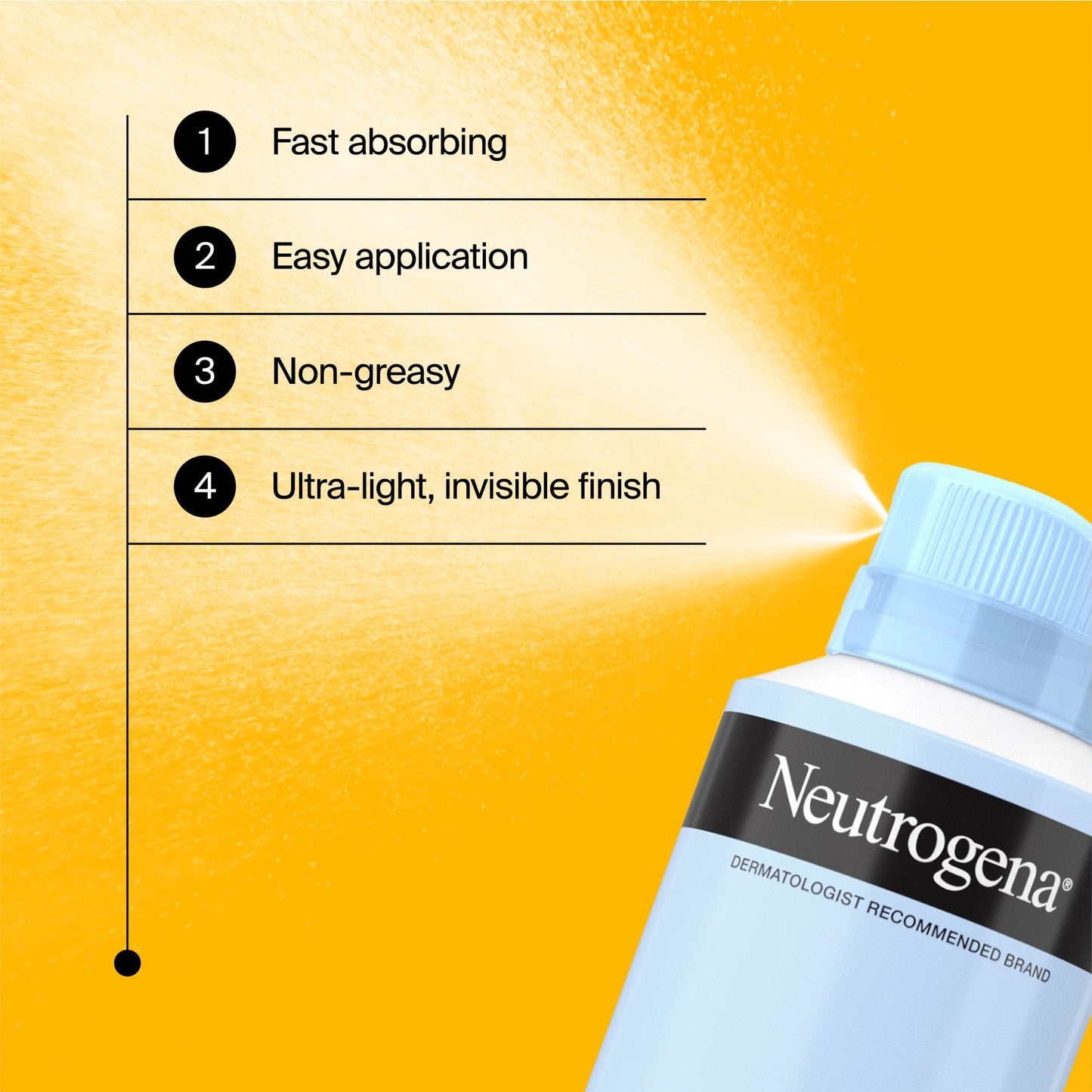 Neutrogena Ultra Sheer Body Mist Sunscreen Spray - SPF 30