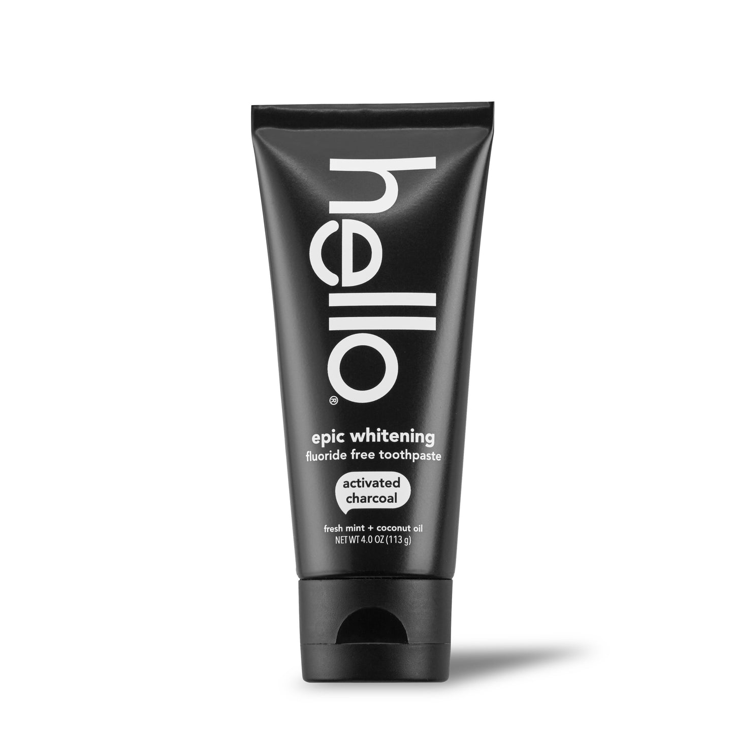 hello Fluoride Free Epic Whitening Toothpaste - Activated Charcoal