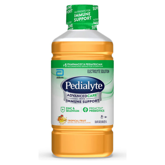 Pedialyte AdvancedCare Electrolyte Solution - Tropical Fruit