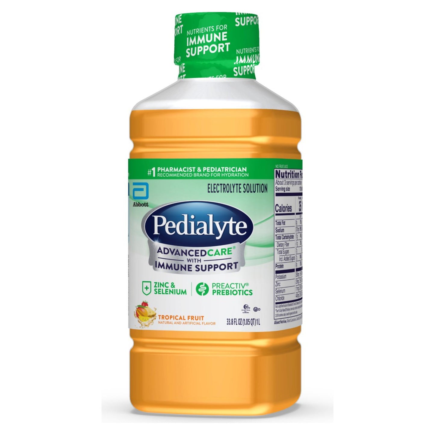 Pedialyte AdvancedCare Electrolyte Solution - Tropical Fruit